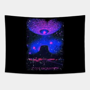 Close Encounters Roy Neary's Alien Encounter Tapestry