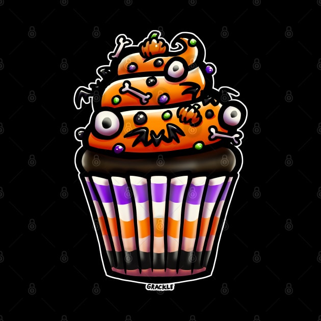 Halloween Cupcake by Jan Grackle