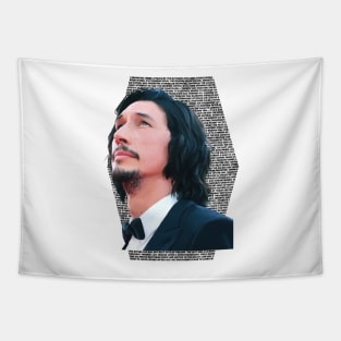 Adam Driver Portrait MTFBWY Tapestry