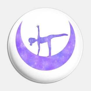 Half Moon Yoga Pose Pin