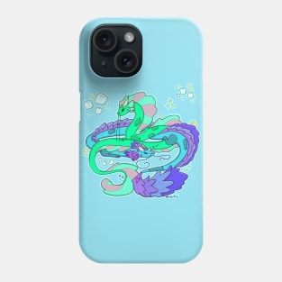 Plushie twin dragons Phone Case