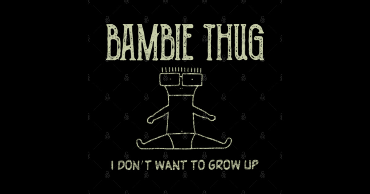 editing design parody of bambie thug Band Posters and Art Prints