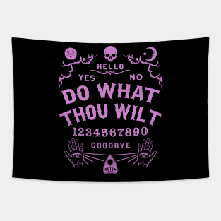 Do What Thou Wilt Ouija Board Tapestry