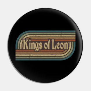 Kings of Leon Vintage Stripes Pin