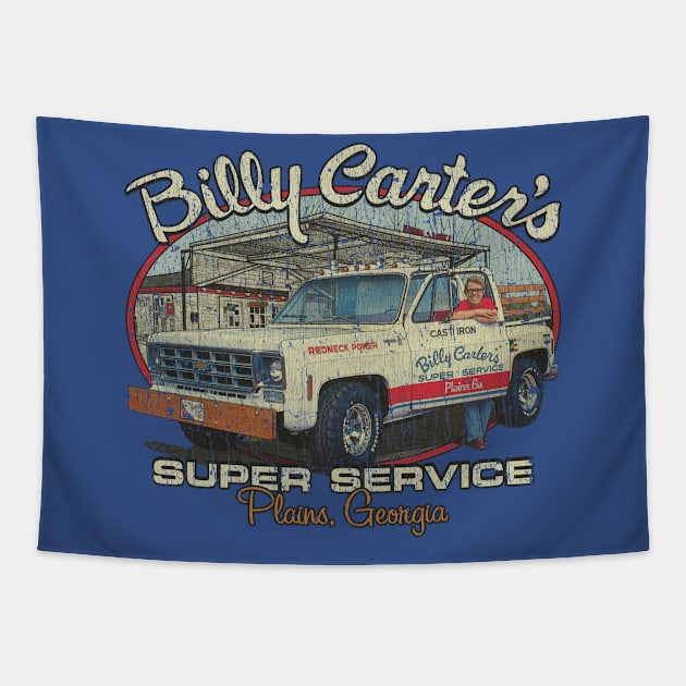 Billy Carter's Super Service 1972 Tapestry by JCD666