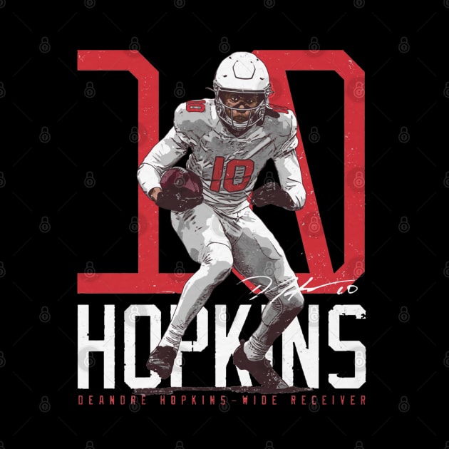 DeAndre Hopkins Arizona Bold Number by Chunta_Design