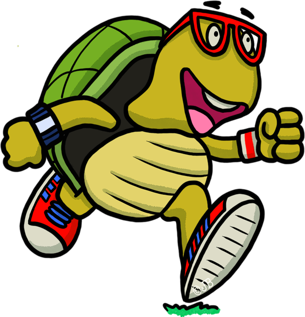 Dave the Tortoise Kids T-Shirt by Sketchy