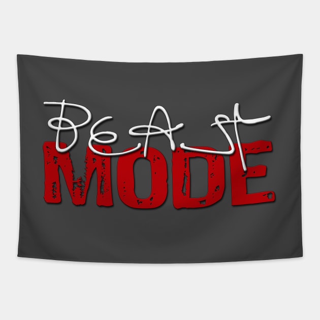 Beast Mode Tapestry by Girona