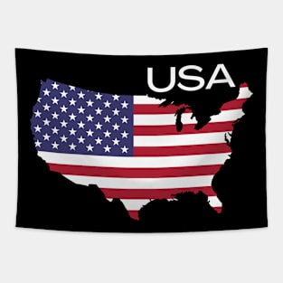 Afrinubi - American Pride - July 4th - USA Tapestry