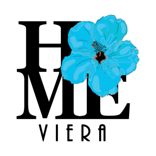 Home Viera Blue Hibiscus T-Shirt