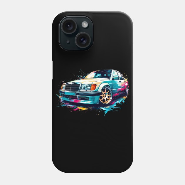 Mercedes e 190 evo 2 Phone Case by TaevasDesign