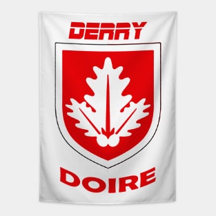 County Derry Ireland Crest Tapestry