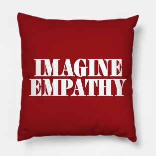 IMAGINE EMPATHY - White - Back Pillow