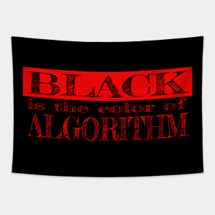 black is the color of algorithm (2) Tapestry