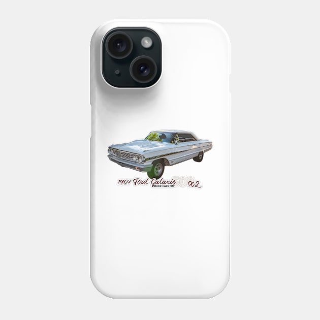 1964 Ford Galaxie 500 XL 2 Door Hardtop Phone Case by Gestalt Imagery