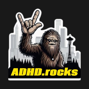ADHD.rocks Sasquatch T-Shirt
