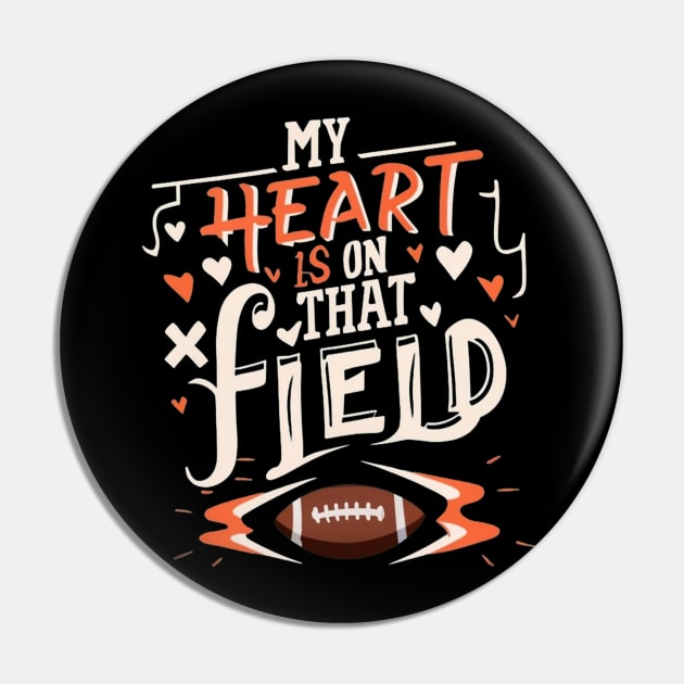 my heart is on that field Pin by Clouth Clothing 