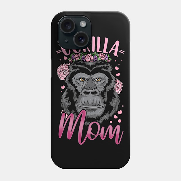 Gorilla Gorilla Mom Ape Primate Phone Case by CreativeGiftShop