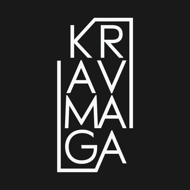 Krav Maga Brick Lettering Israeli Martial Arts by polliadesign