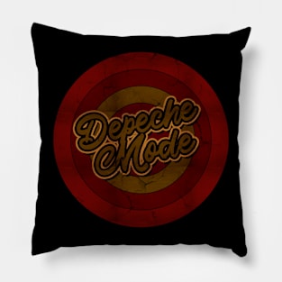 Circle Retro Depeche Mode Pillow