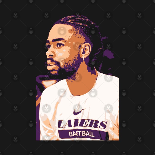 D'Angelo Russell: Basketball Star Artwork Tribute by Playful Creatives