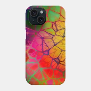 Bright Cracked Glass Phone Case