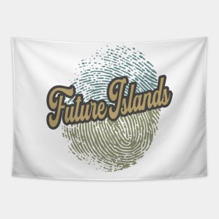 Future Islands Fingerprint Tapestry