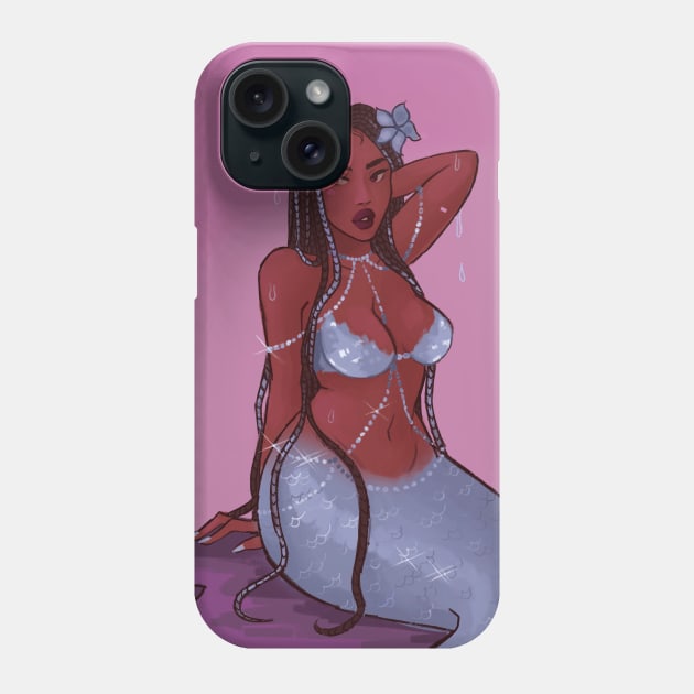 Mermaid Phone Case by tonireneaart