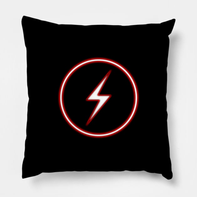 Flash Charging Model Two - 04 Pillow by SanTees