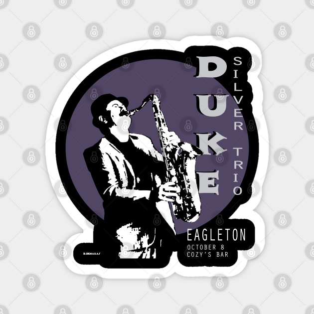 Duke Silver Live In Concert Magnet by sinistergrynn