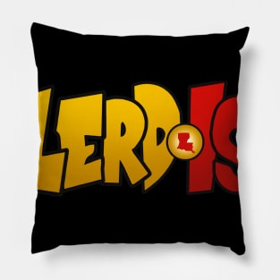 Blerd-ish! Z (Da Boot Edition) Pillow