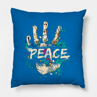 Summer Increase Peace and Love Pillow