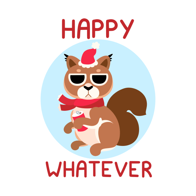 Happy Whatever Squirrel by JadedOddity