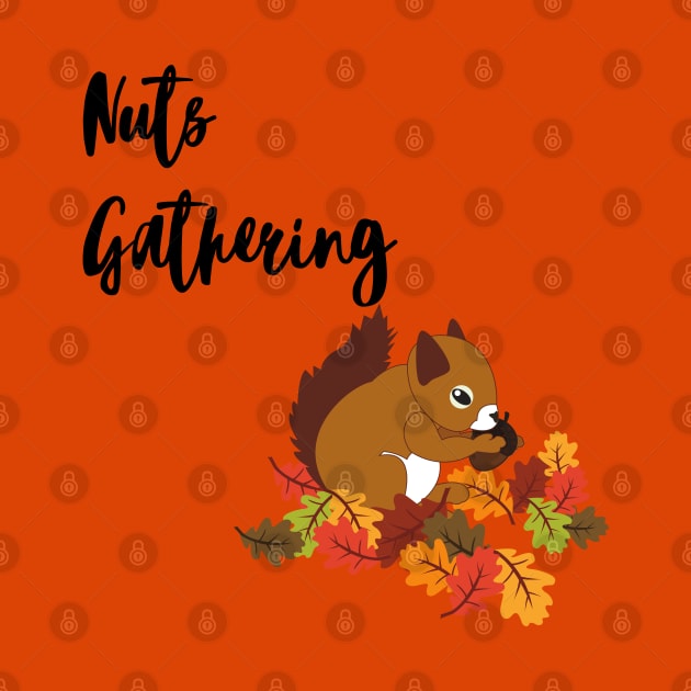 Nuts Gathering by Courtney's Creations