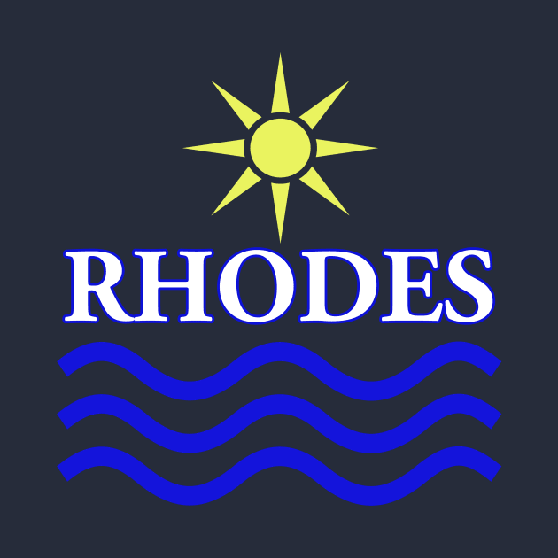 RHODES-Greece Sun Water by BLDesign