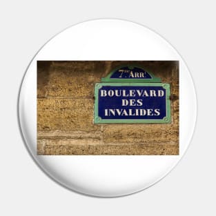 Paris Street Signs - 1 © Pin