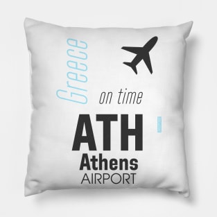 ATH Athens airport Pillow