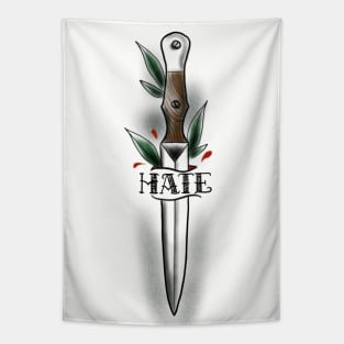 Oldschool knife Tapestry