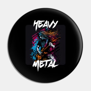 Graffiti Style - Heavy Metal 8 Pin