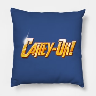 CAREY-OK! Logo Pillow