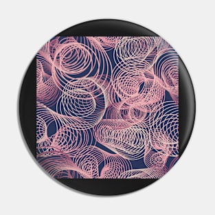 Mesmerizing abstract pink and rose spirals Pin