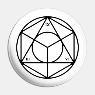 Cosmic Geometry Pin