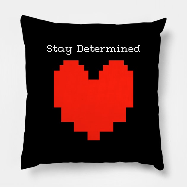Determination Pillow by Shatpublic