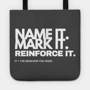 Name it. Mark it! Tote