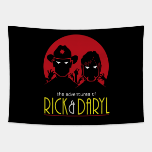 Adventures of Rick And DARYL Tapestry