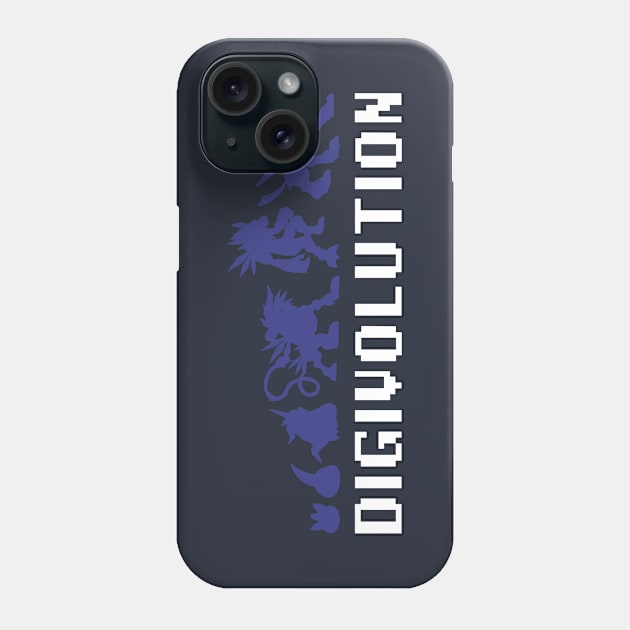 Gabumon Digivolution Phone Case by MadKingKev