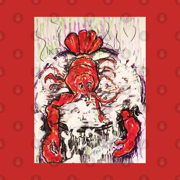 Larry the Lobster by TheArtQueenOfMichigan 