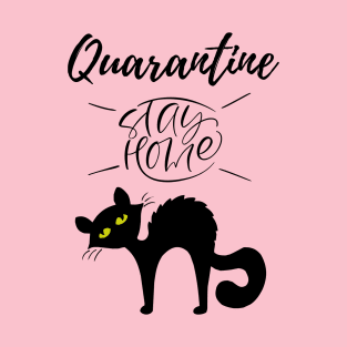 Quarantine and my Cat 2020 T-Shirt