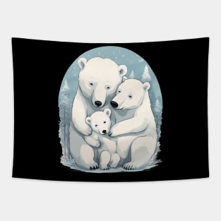 Mama Papa Bear Tapestry