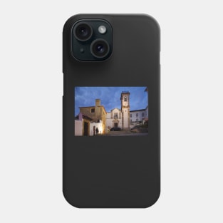 Torre de Anto and church, at dusk, Coimbra, Beira Litoral, Regio Centro, Portugal Phone Case